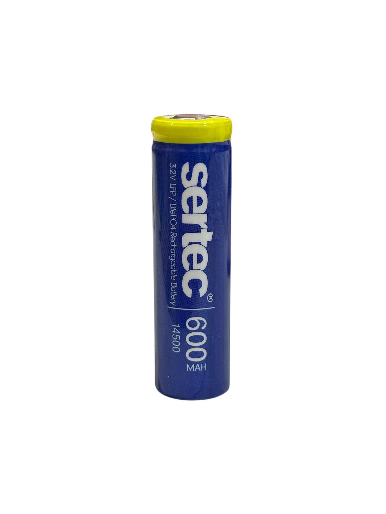 Sertec 3.2V IFR14500 600 MAH LifePO4 Pil