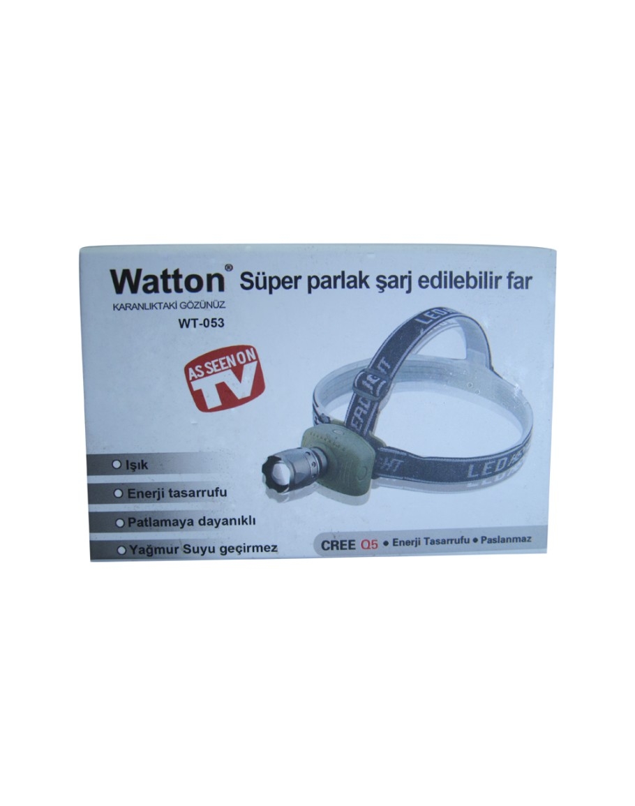 Watton WT-053 Zoomlu Kafa Feneri