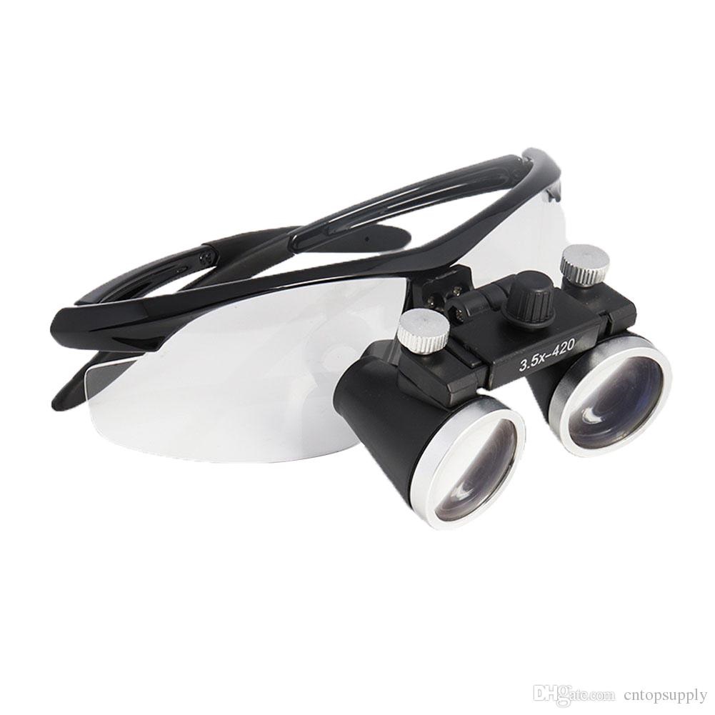 Nikula-3.5x-420mm  Diş Cerrahi Gözlük Lens Büyüteç,taşıma Çantalı