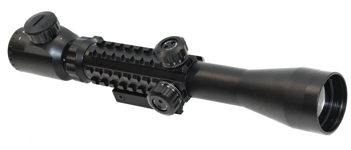 Spike 3-9x40 Zoomlu Keskin Nişancı Tüfek Dürbünü  Kızaklı