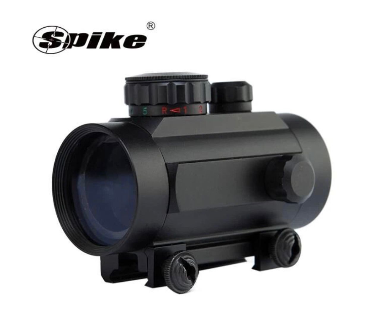 Spike Tactical 1x40mm Red & Green Dot Sight - Geniş Görüş Açısı, Taktik Reflex Nişangâh - 22mm