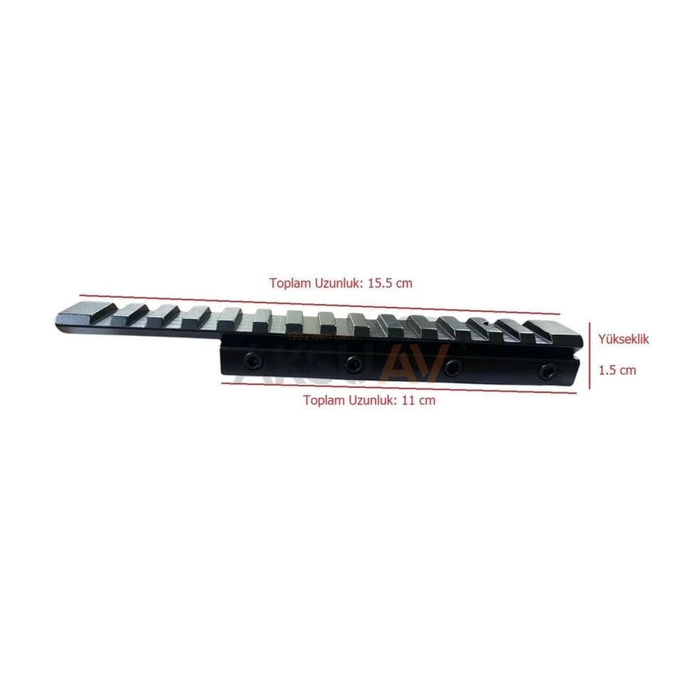 11mm Den 22mm Dönüştürücü Uzun Ray