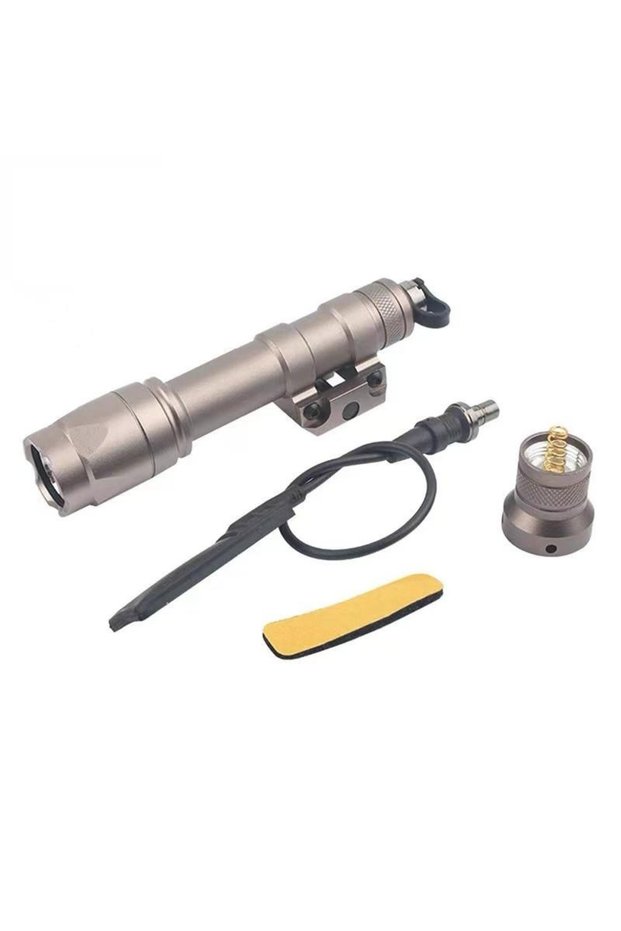 Taktik fener 600 lümen  LED fener Bej