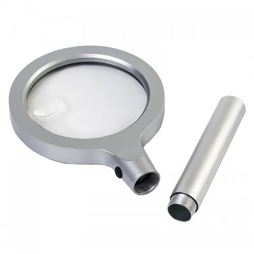 12 Led Işıklı Metal Okuma Büyüteci 85mm 5x Stok Kodu: NO.8013
