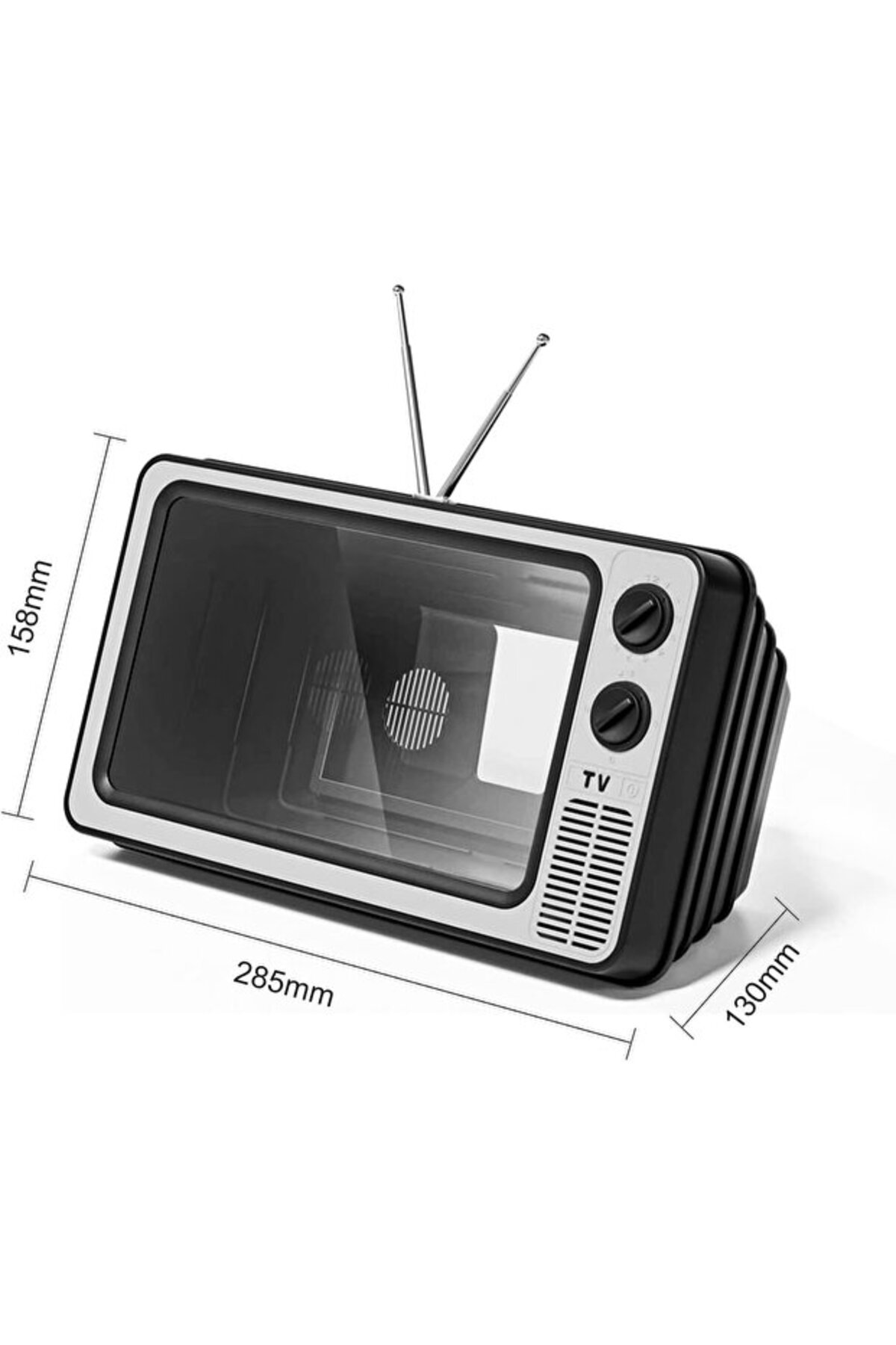 Telefon Ekran Büyütücü 3D HD Lens Retro TV Görünümlü Katlanabilir Mobil Ekran