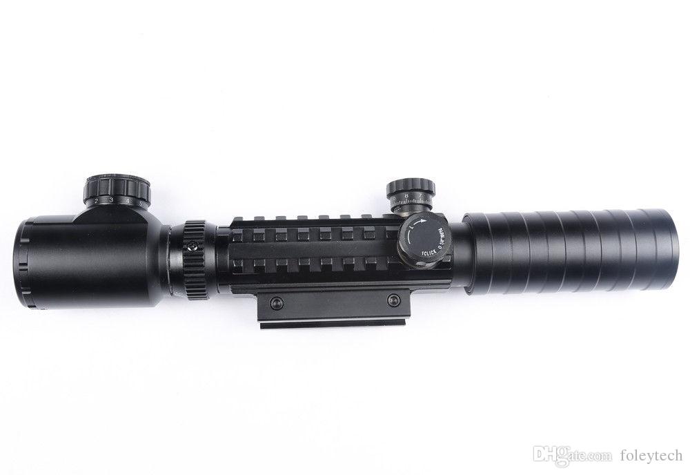 3-9x32 Eg  Spike  Zoomlu Av Tüfeği Dürbünü Tüfek çift Işık Kaynaklı