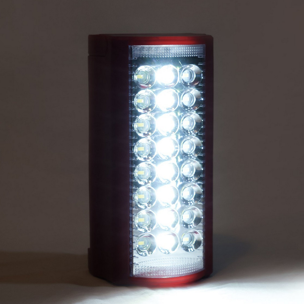 24 LED’li 80 Saat Aydınlatma Süreli Powerbank Özellikli Şarjlı Akülü Işıldak