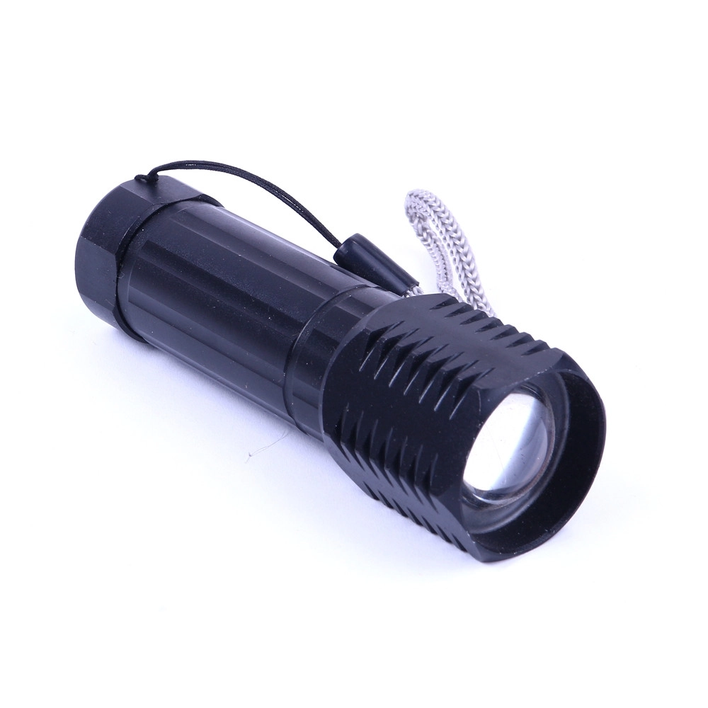 Watton WT-094 Kızaklı Zoomlu El Feneri Metal Gövde Cep Tipi
