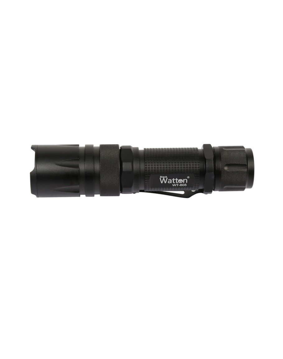 Watton WT-605 10Watt 2000 Lümen 4 Renk Aydınlatmalı Şarjlı El Feneri