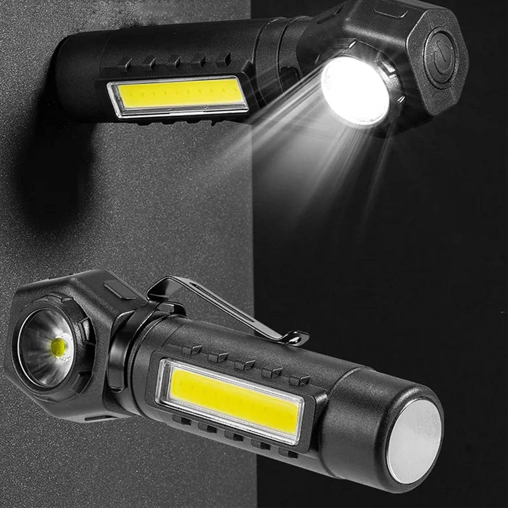Watton WT-621 Mıknatıslı XPE95LM + COB 120 LM LED Şarjlı Kafa Feneri