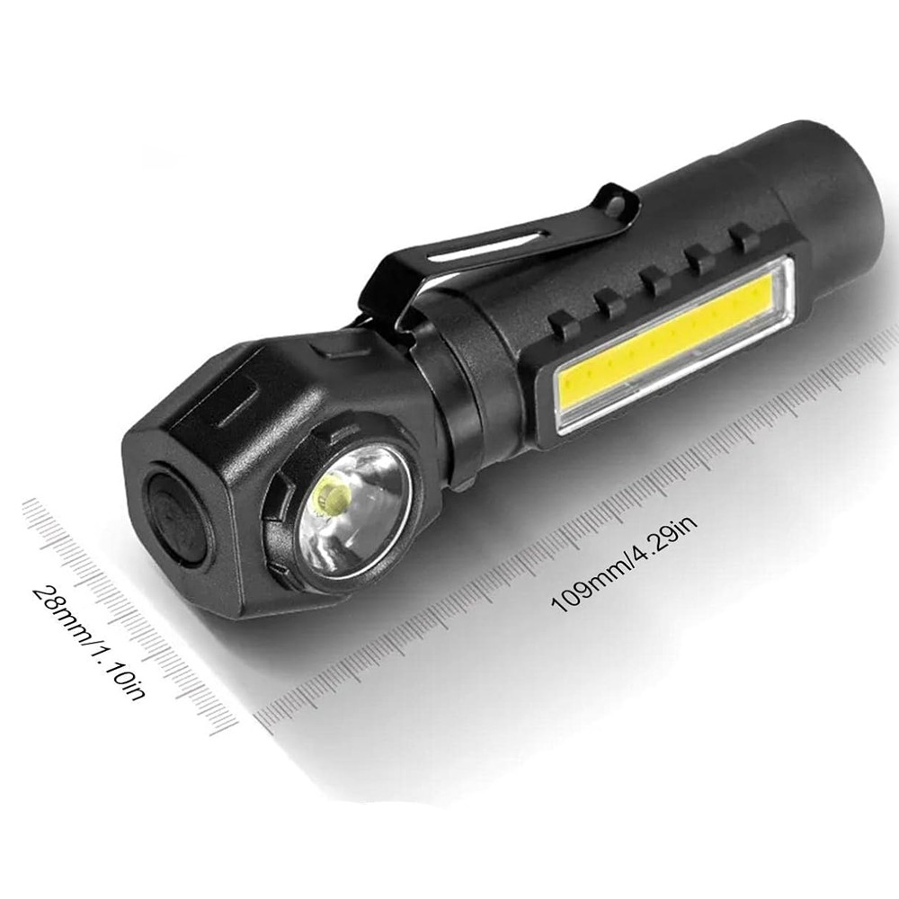 Watton WT-621 Mıknatıslı XPE95LM + COB 120 LM LED Şarjlı Kafa Feneri