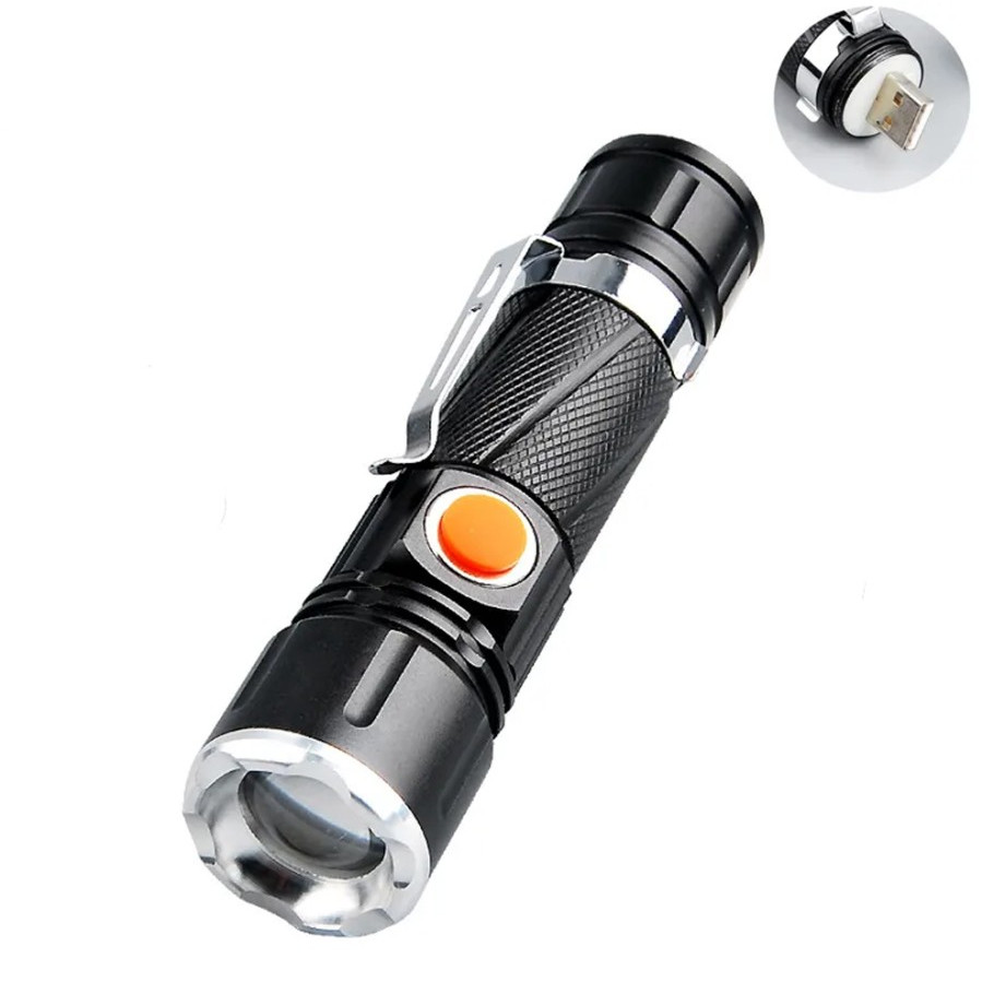 Watton WT-622 P50 LED Mıknatıslı USB Şarjlı El Feneri