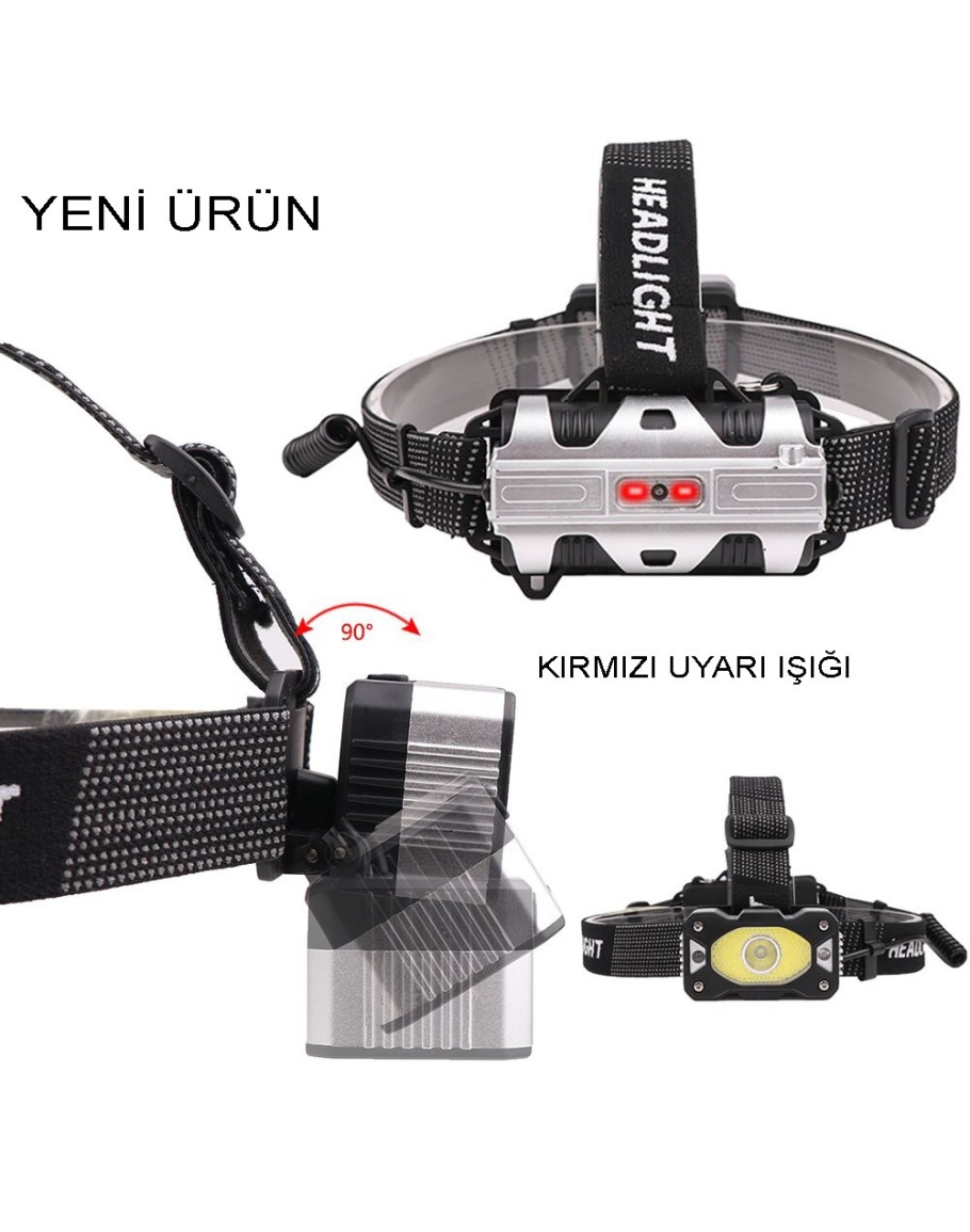 Watton Wt-248 4 Modlu Sensörlü Güçlü Kafa Feneri
