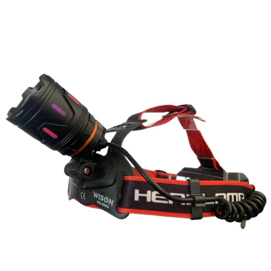 Wison WS-2060 25 Watt 1800 Lümen Profesyonel Şarjlı Kafa Feneri