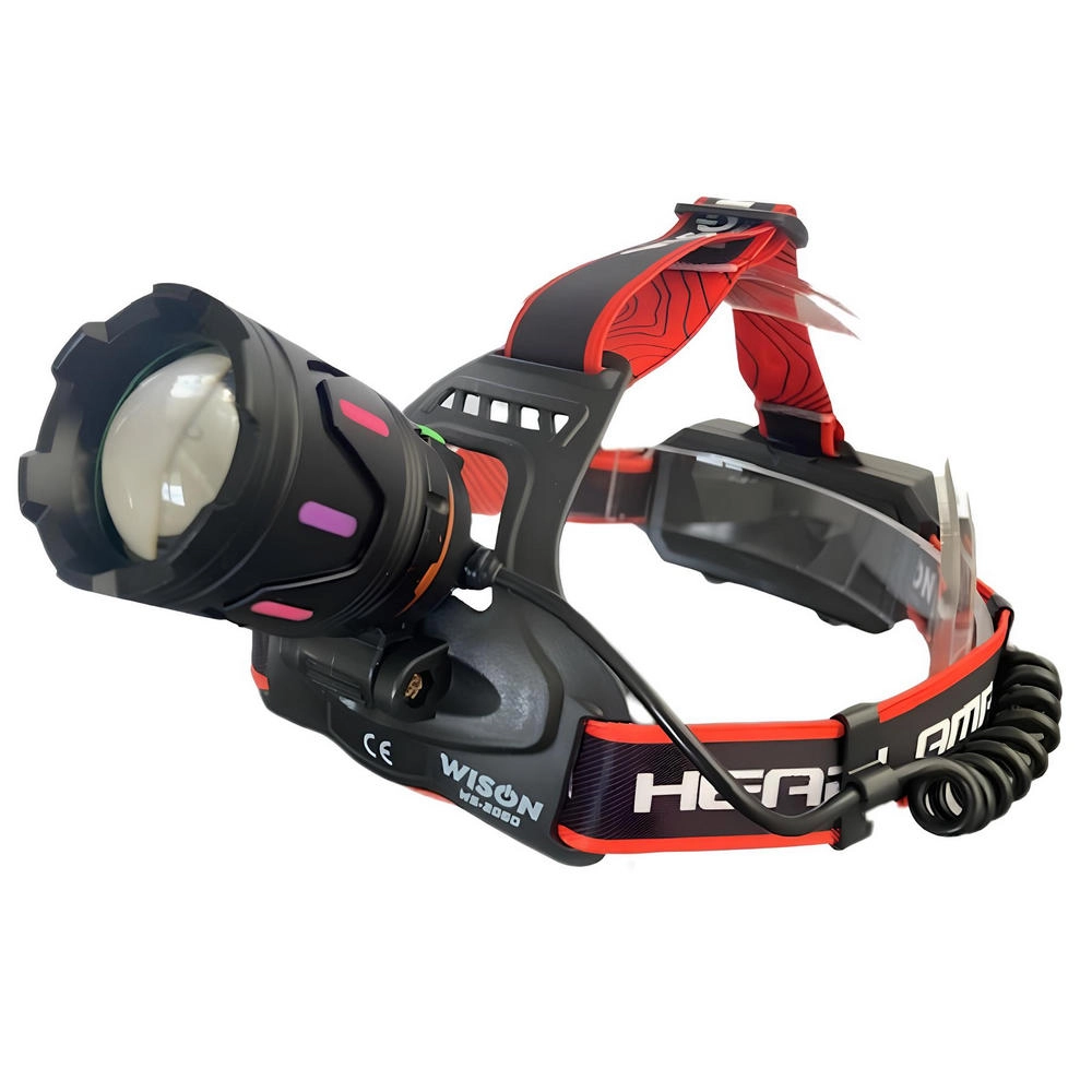 Wison WS-2060 25 Watt 1800 Lümen Profesyonel Şarjlı Kafa Feneri