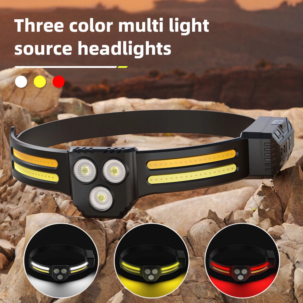 Wison WS-2030 Sensörlü 6 Mod Dahili Pilli Type-C Şarjlı Kafa Feneri