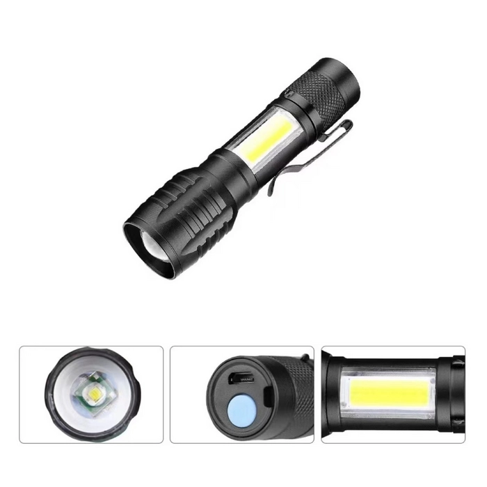 Wison WS-5454 COB LED USB Şarjlı Mini El Feneri