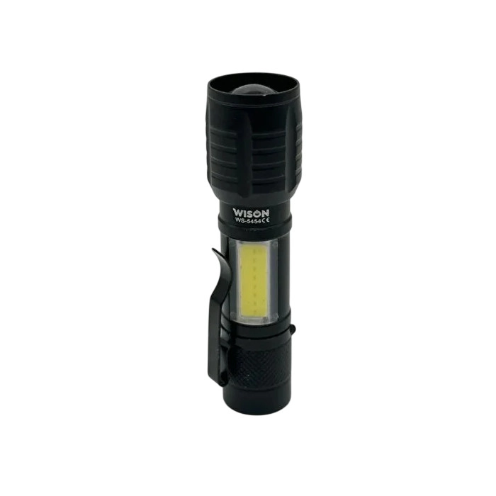 Wison WS-5454 COB LED USB Şarjlı Mini El Feneri