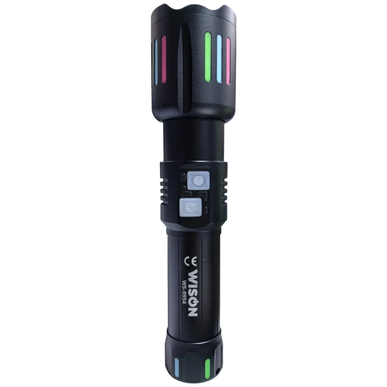 Wison WS-9954 25W  Zoomlu Yeşil Lazerli Metal Şarjlı El Feneri