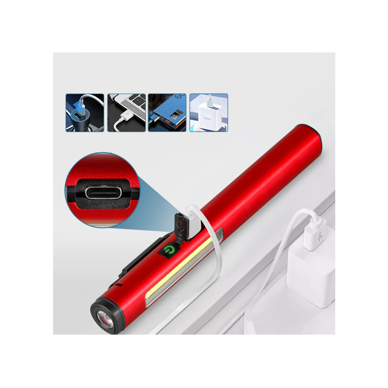 Watton Wt-307-S Şarjlı Mıknatıslı Çalışma Lambası