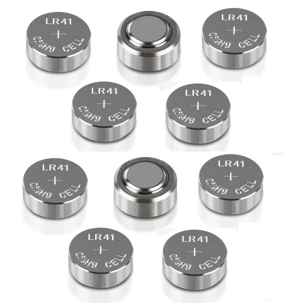 Yuma LR41 AG3 392 SR41 1.5V Alkalin Saat Pili 10 Adet